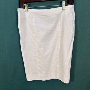 Joseph White Pencil Skirt